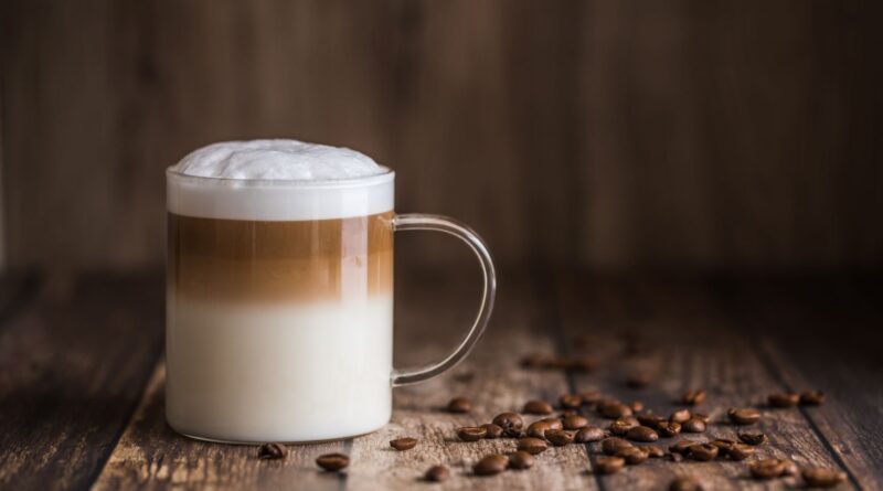 frothy coffee